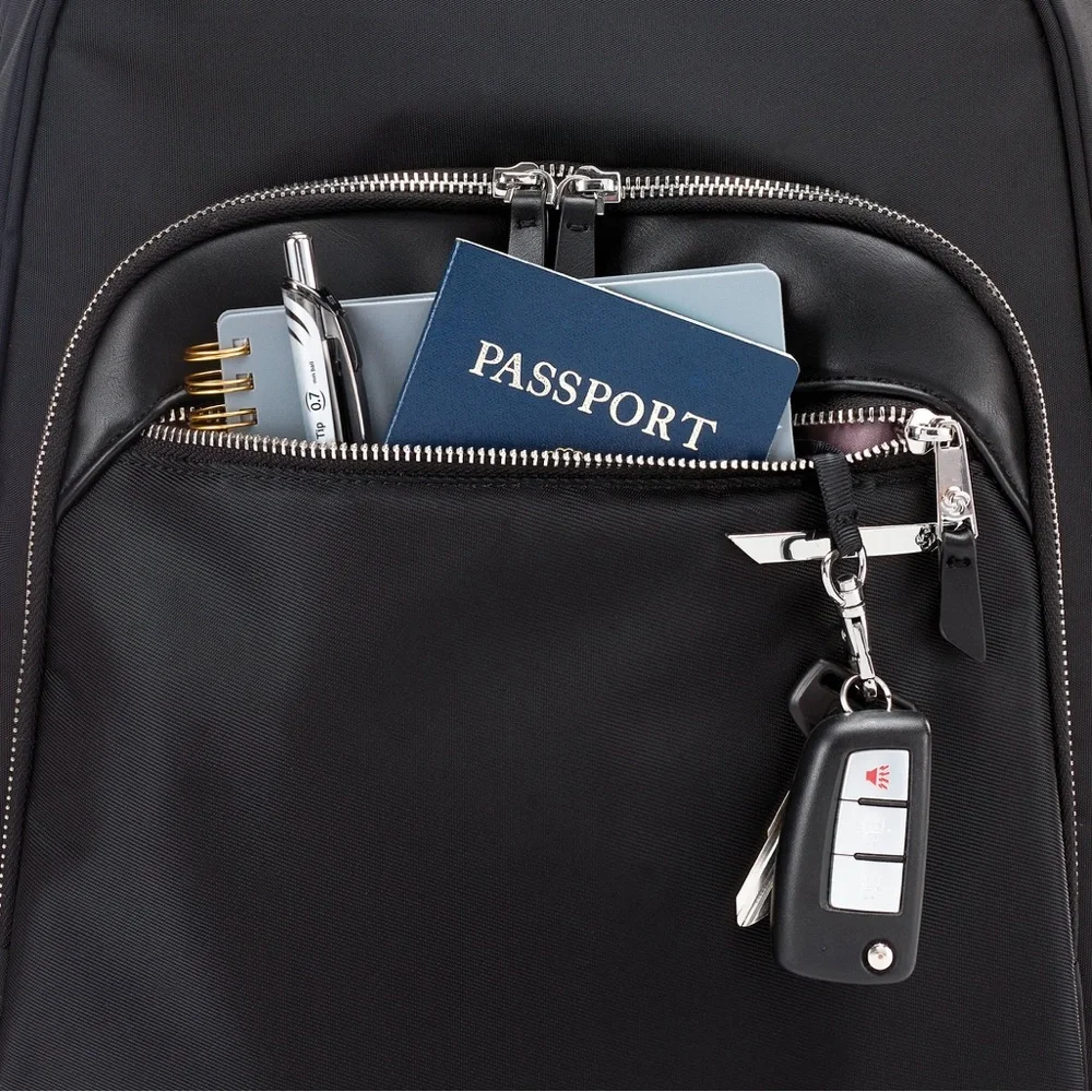 Samsonite Just Right Standard Black Slim Backpack - Picture 10 of 13